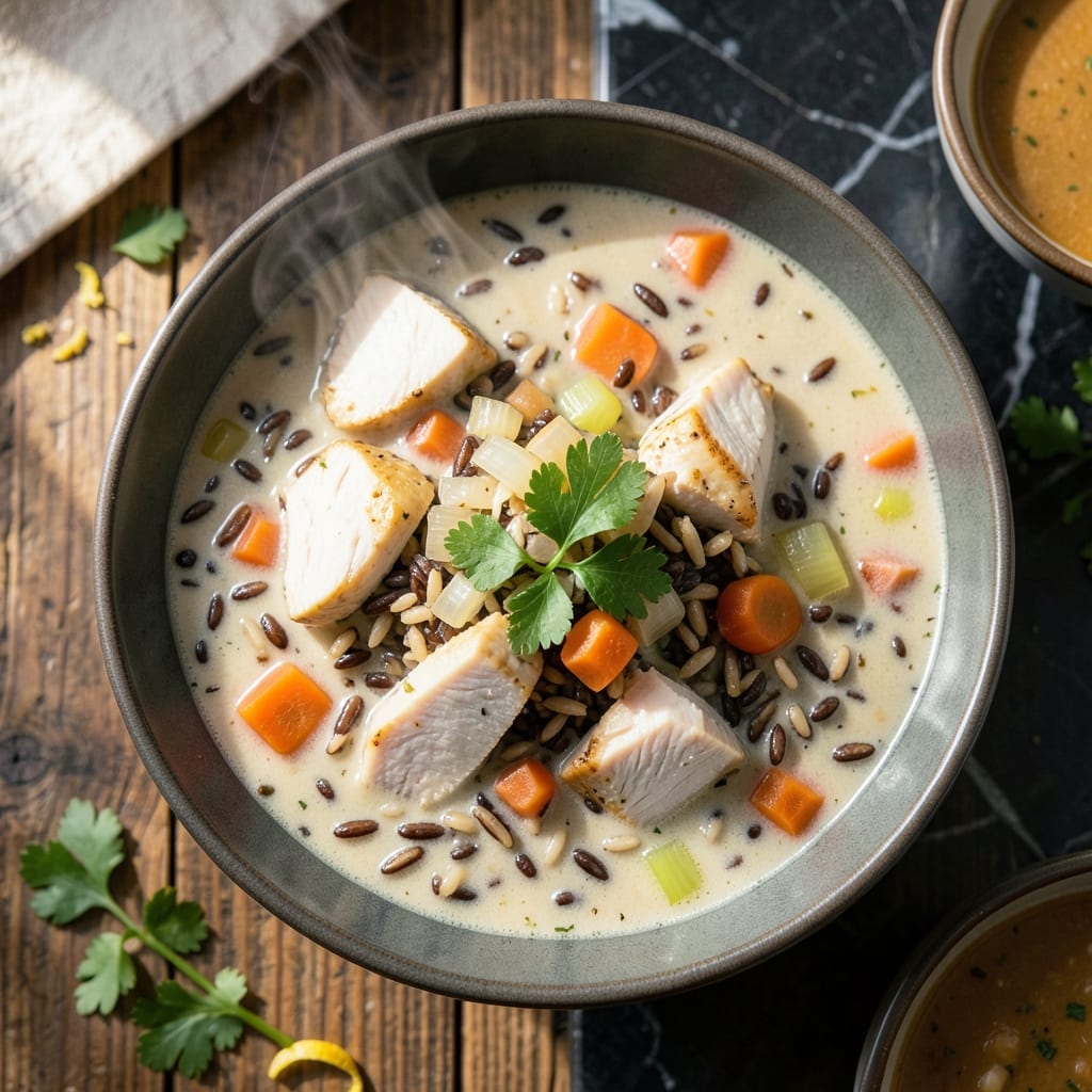 Panera Chicken and Wild Rice Soup Recipe Instant Pot: Creamy Broth With Hearty Grains