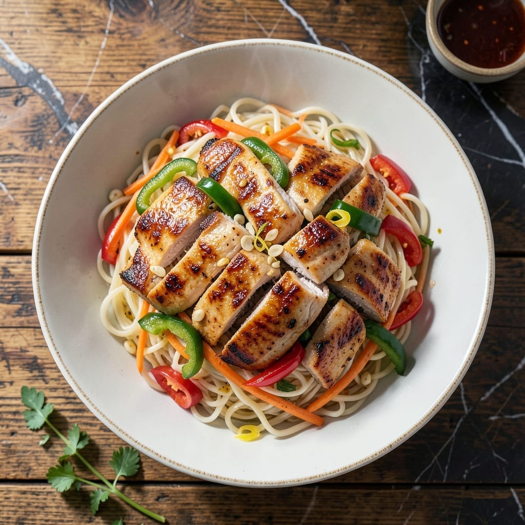 Gordon Ramsay Chicken Stir Fry With Rice Noodles Recipe: Wok-Seared Perfection With Asian Flair
