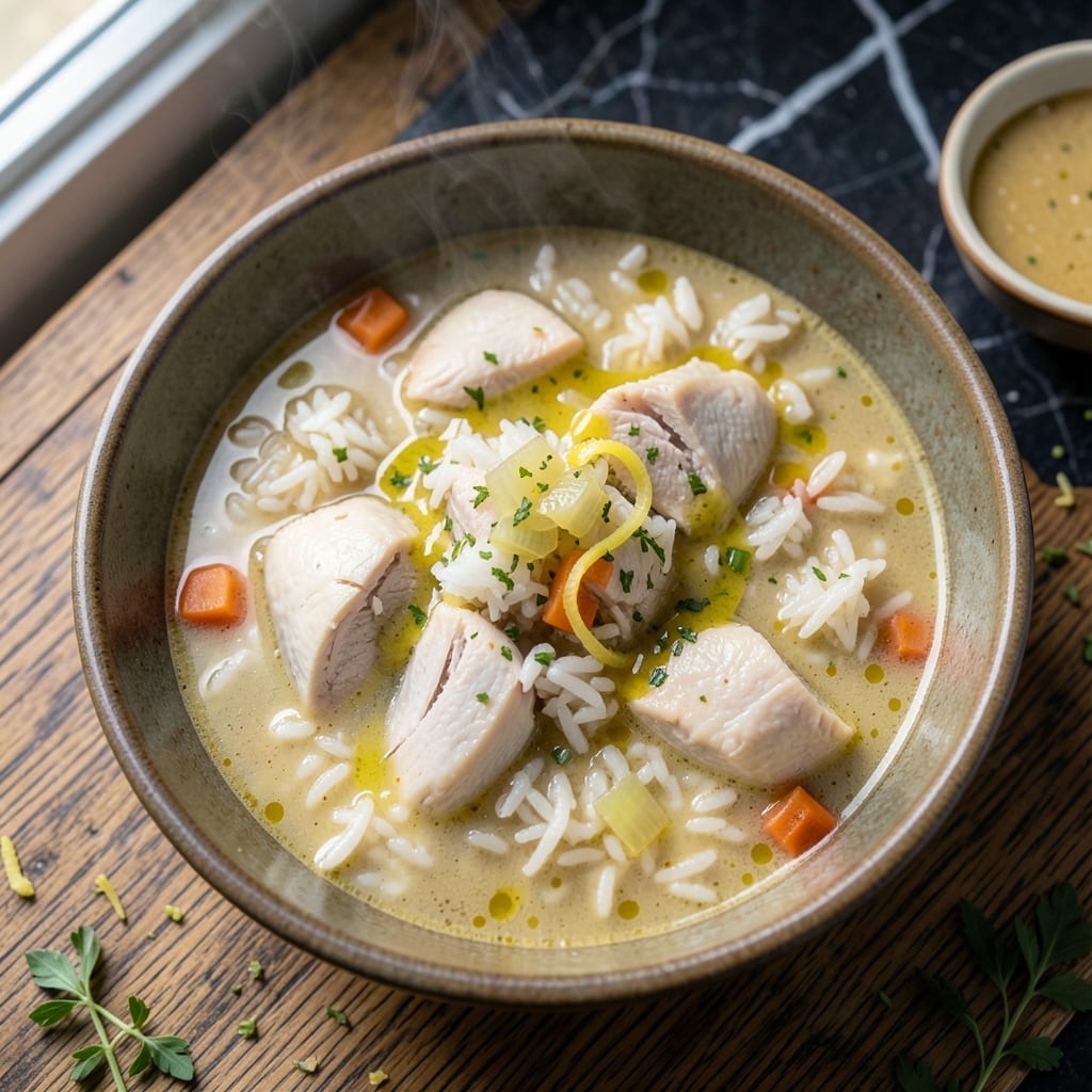 Leo's Coney Island Chicken Lemon Rice Soup Recipe: Detroit-Style Citrus Comfort