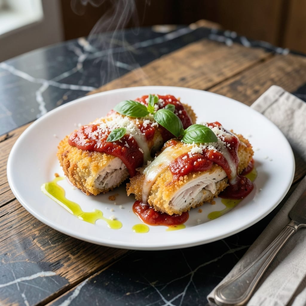 Giada's Chicken Parmigiana Recipe: Crispy Cutlets With Melty Mozzarella