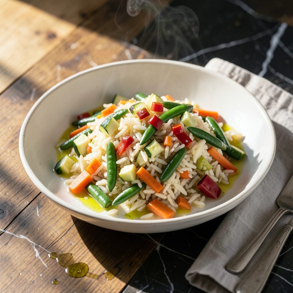 Garden Rice Recipe: Herb-Infused Grains with Fresh Veggies