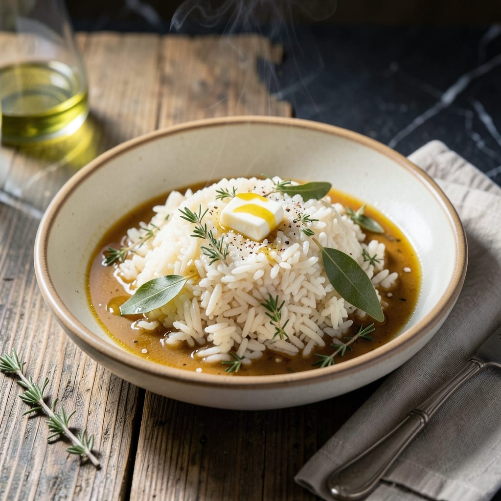 Rice and Stock Recipe: Simple Pantry Meal With Savory Depth