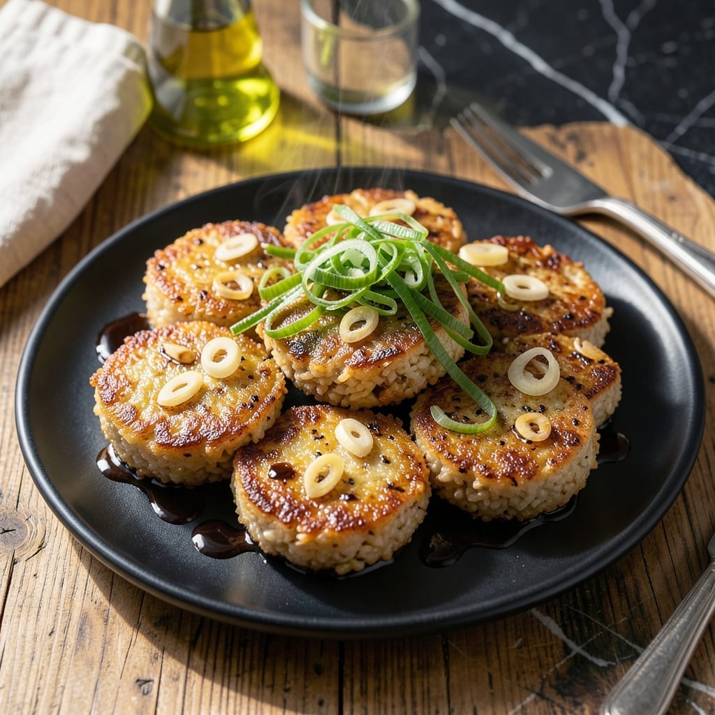 Pan Fried Rice Cake Recipe: Crispy Edges and Chewy Centers Pan Fried Rice Cake Recipe: Crispy Edges and Chewy Centers