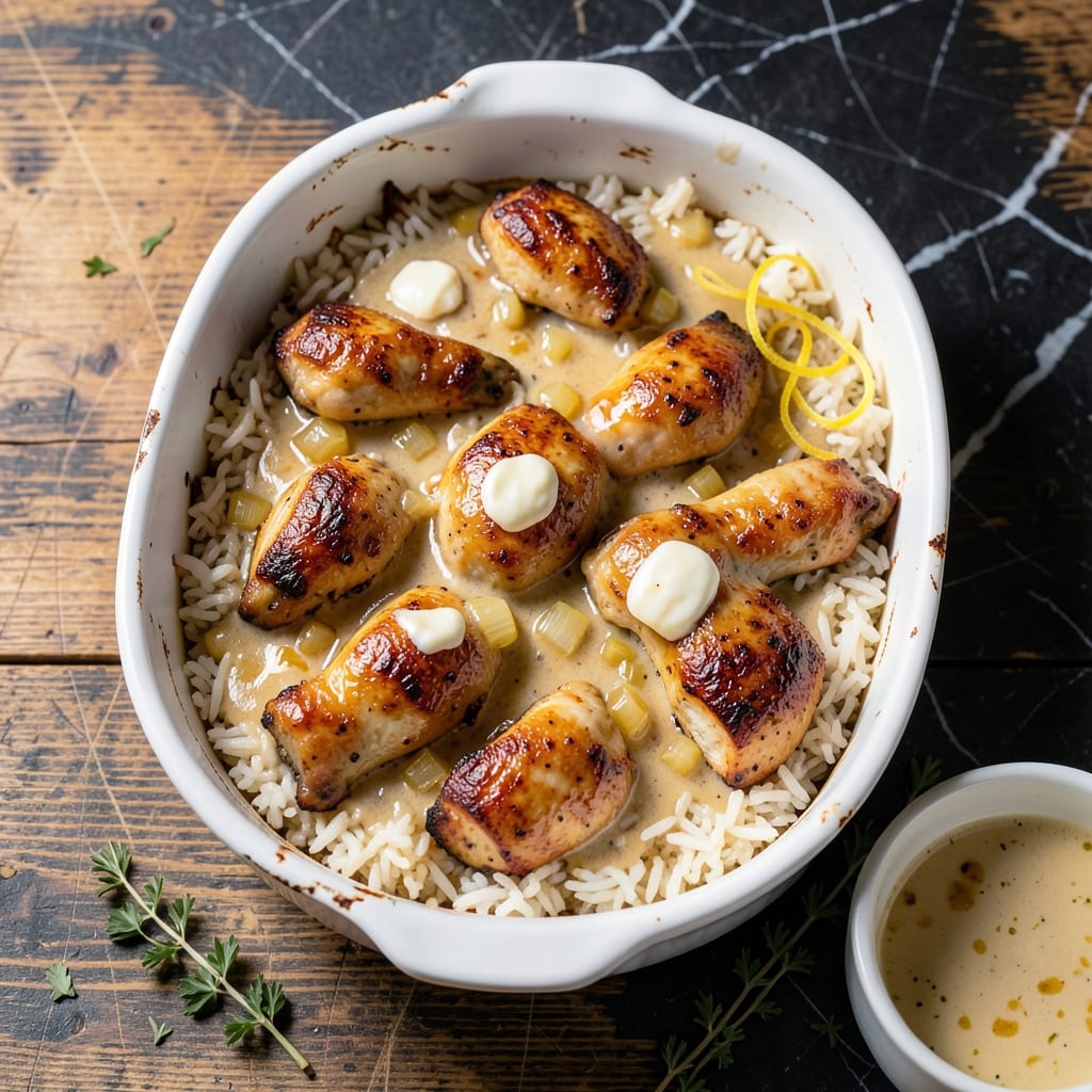 No Peek Chicken and Rice Casserole Recipe: Hands-Off Flavor Explosion