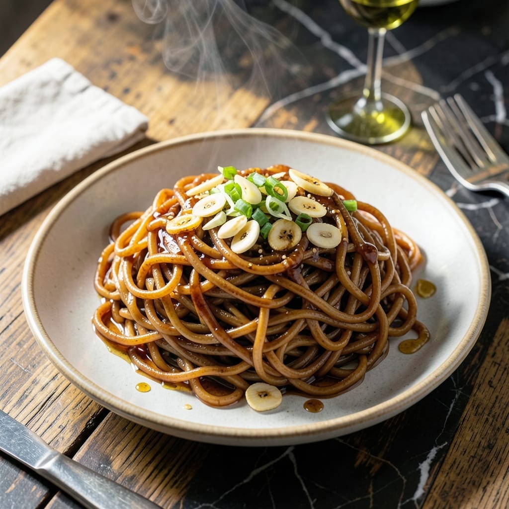 Brown Rice Noodle Recipe: Gluten-Free Wok Tossed Savory Harmony Brown Rice Noodle Recipe: Gluten-Free Wok Tossed Savory Harmony