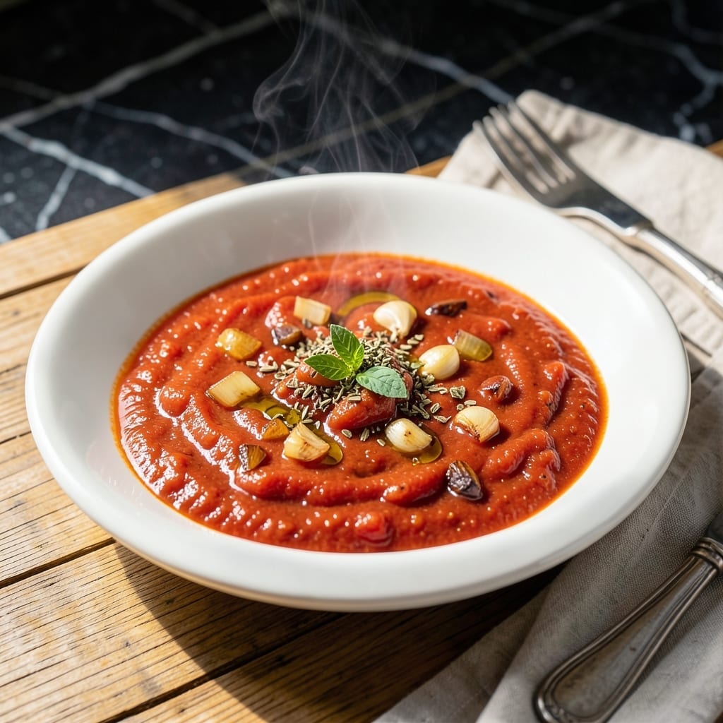 Greek Red Sauce for Rice Recipe: Bold Tomato-Herb Infusion