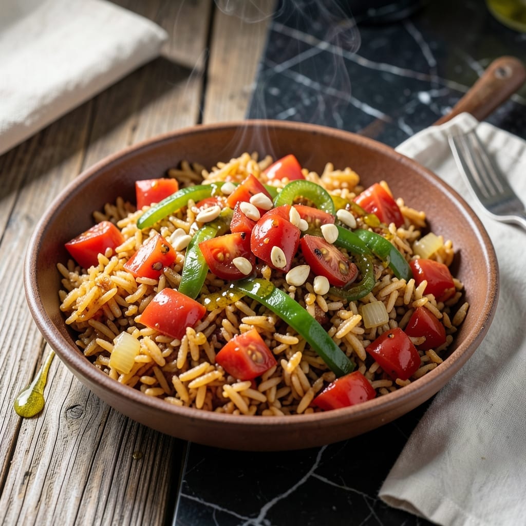 Homemade Spanish Rice Recipe: Smoky Tomato and Garlic Infusion Homemade Spanish Rice Recipe: Smoky Tomato and Garlic Infusion