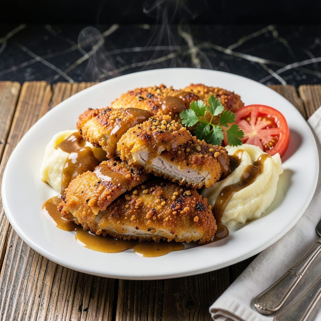 Texas Roadhouse Chicken Fried Chicken Recipe: Crunchy Coating With Country Gravy Texas Roadhouse Chicken Fried Chicken Recipe: Crunchy Coating With Country Gravy