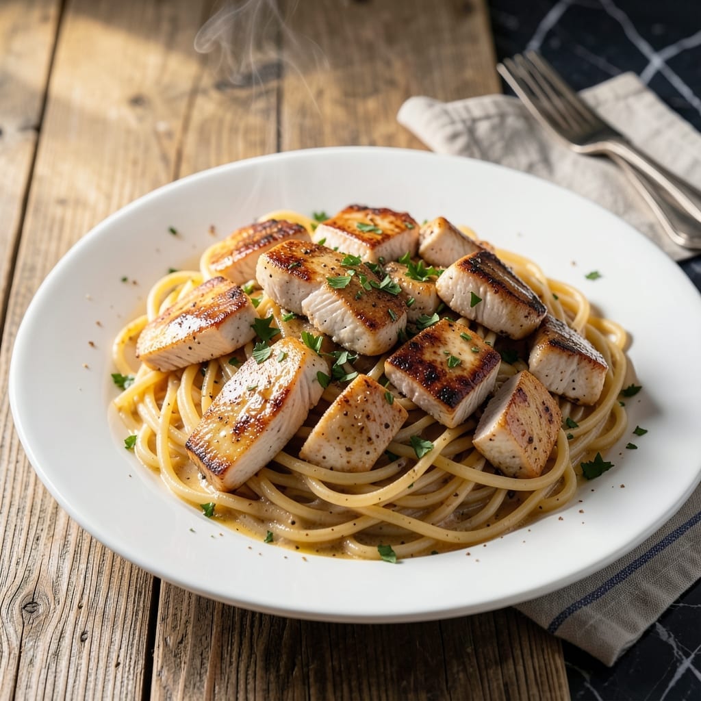 Basic Chicken Spaghetti Recipe: Creamy Noodles With Tender Bites
