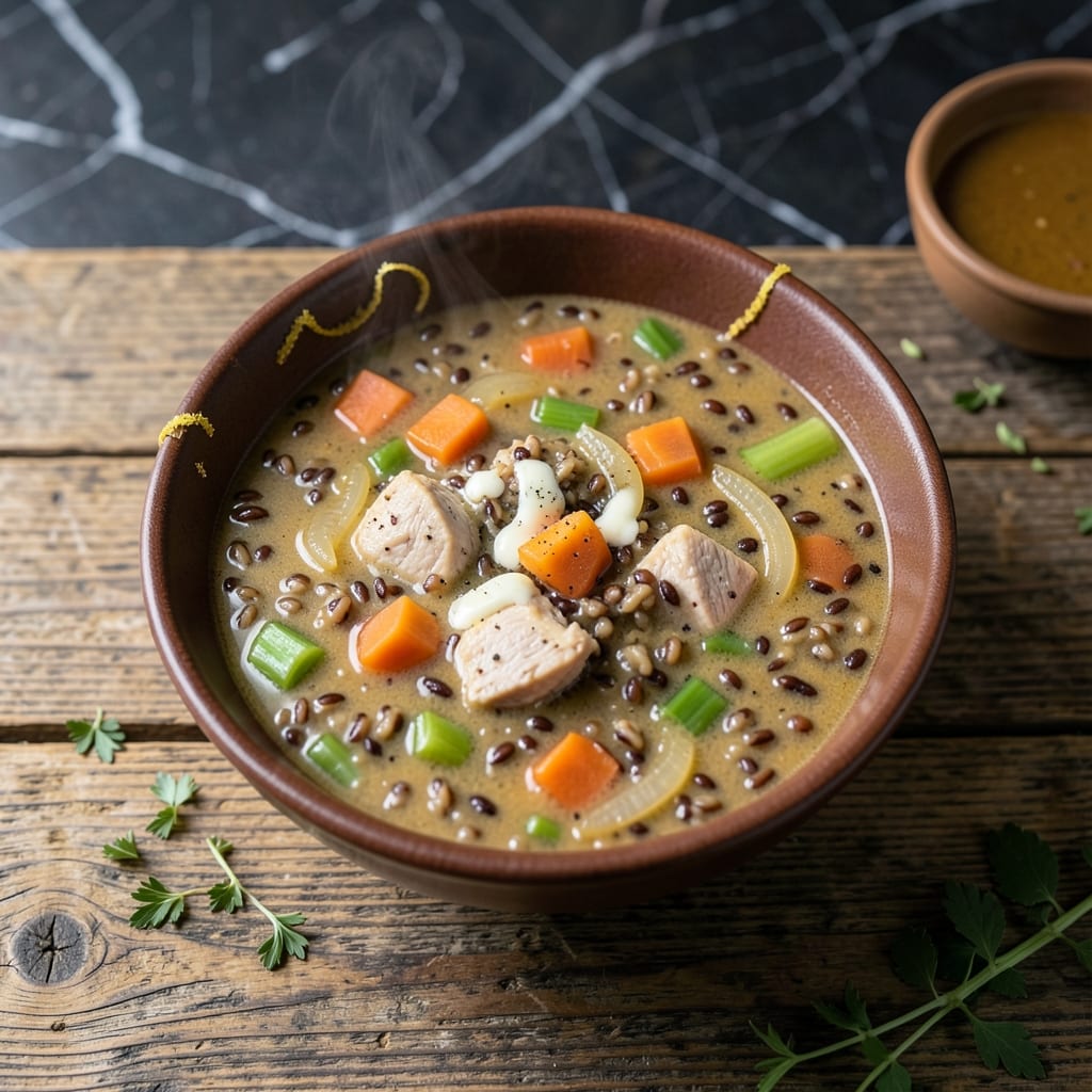 Slow Cooker Wild Rice Soup Recipe: Hands-Off Creamy Goodness Slow Cooker Wild Rice Soup Recipe: Hands-Off Creamy Goodness