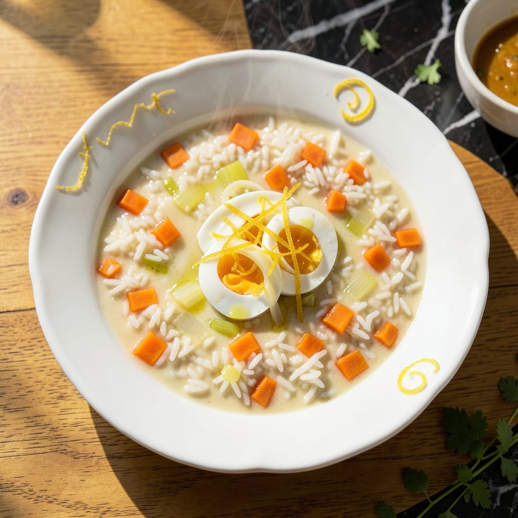 Lemon Rice Soup Recipe Vegetarian: Zesty Broth With Nutty Grains
