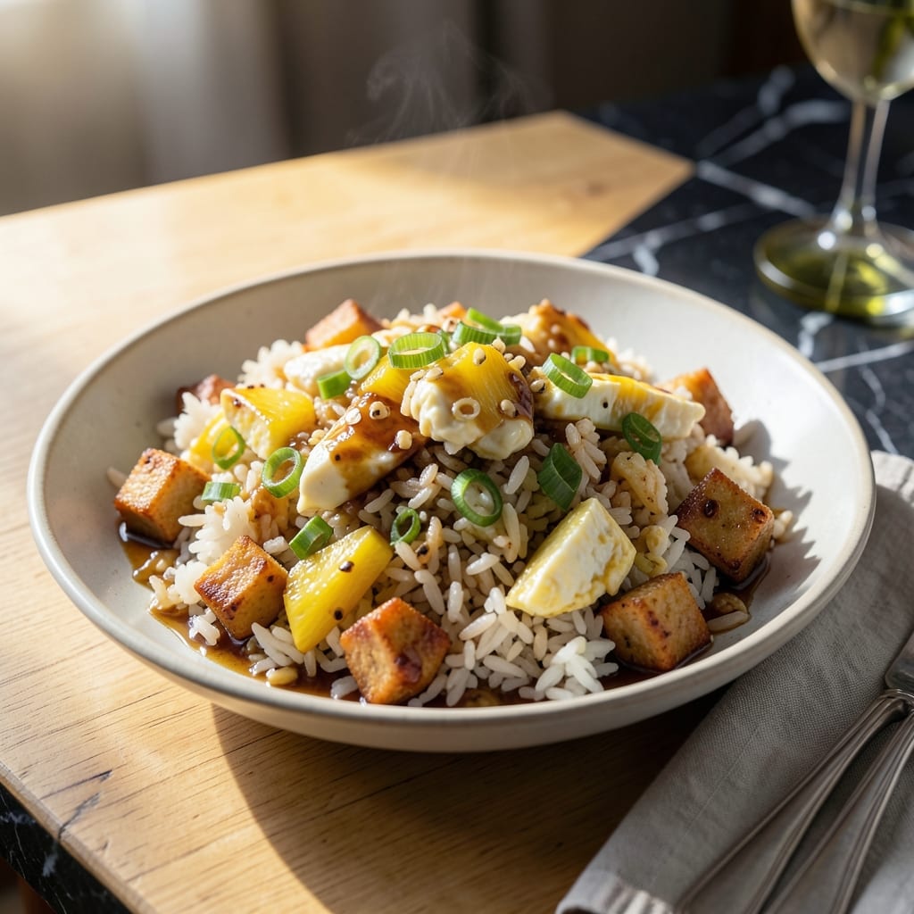 Fried Rice Recipe Hawaii: Pineapple and Spam Island Classic