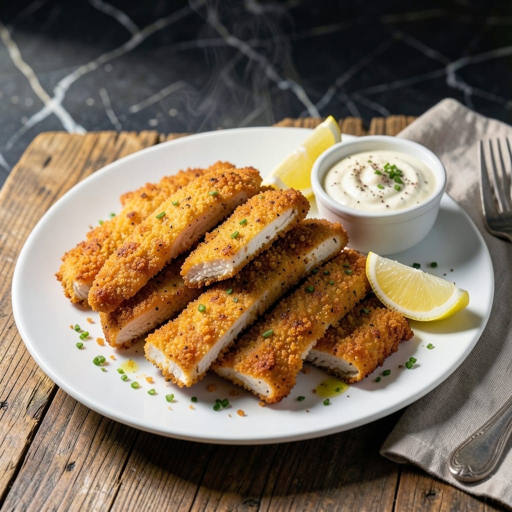 Chicken Strip Breading Recipe: Ultra Crispy Coating That Stays Put Chicken Strip Breading Recipe: Ultra Crispy Coating That Stays Put
