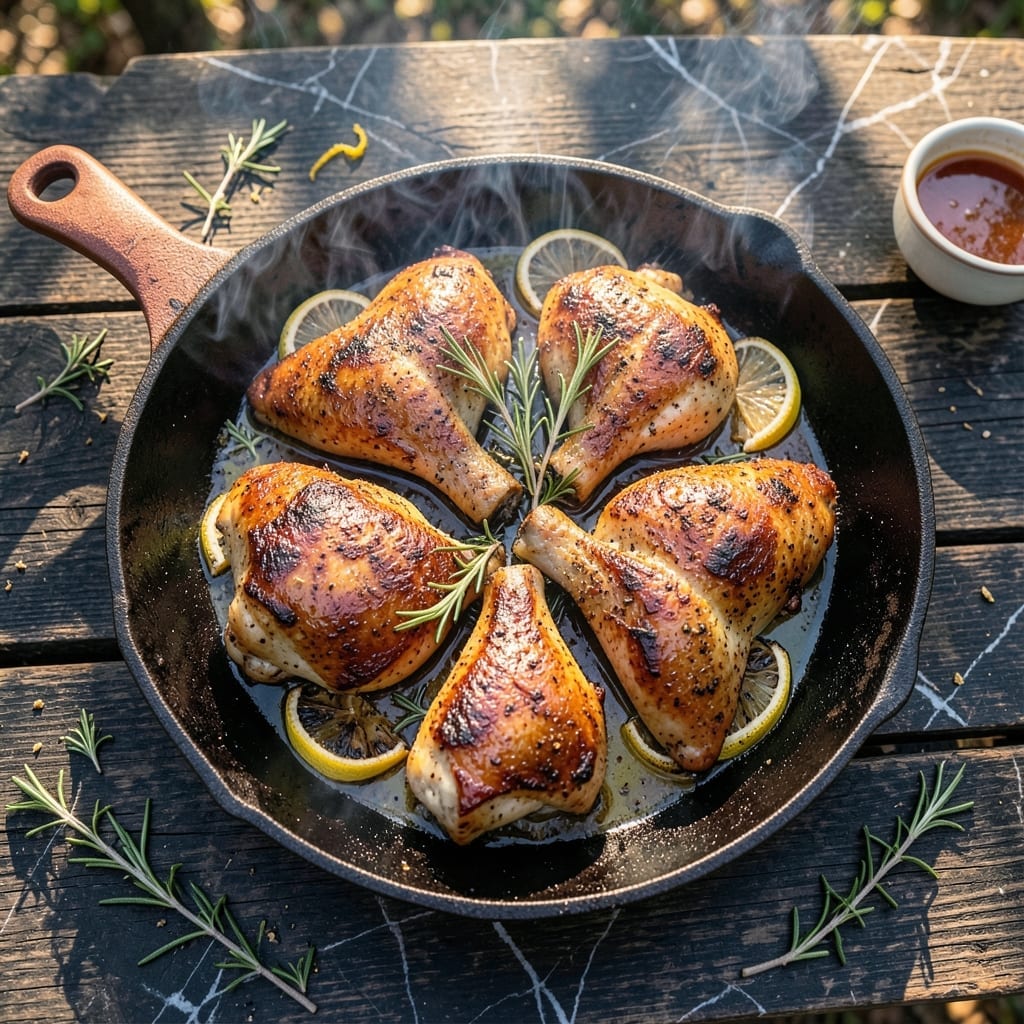 Campfire Chicken Recipe: Smoky Charred Flavors Over Open Flame