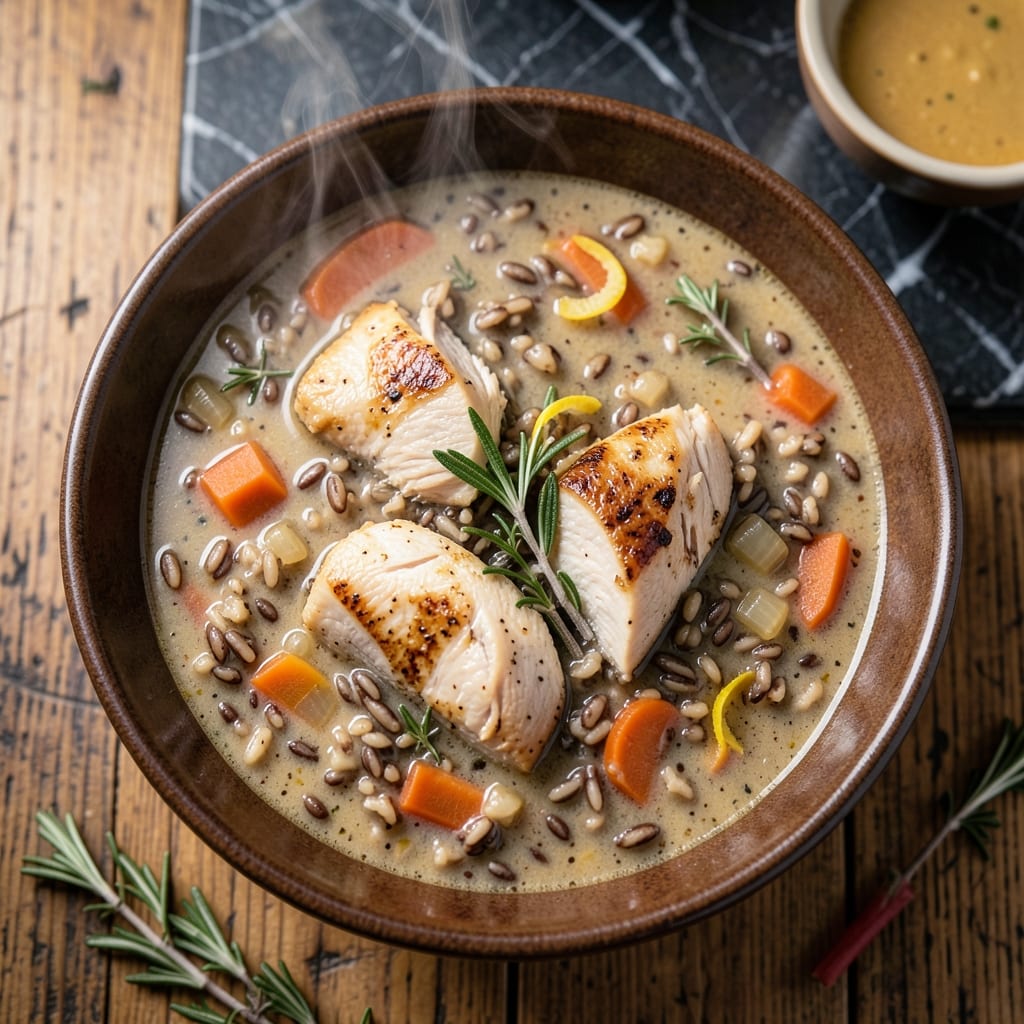Panera Chicken Wild Rice Soup Recipe: Copycat Creamy Bowl With Tender Bites Panera Chicken Wild Rice Soup Recipe: Copycat Creamy Bowl With Tender Bites