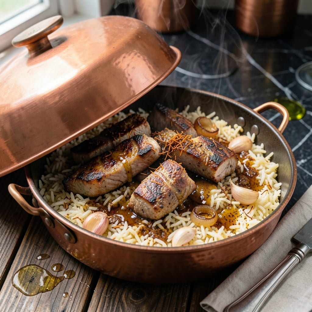 Ouzi Rice Recipe: Spiced Lamb and Rice Pilaf Perfection Ouzi Rice Recipe: Spiced Lamb and Rice Pilaf Perfection