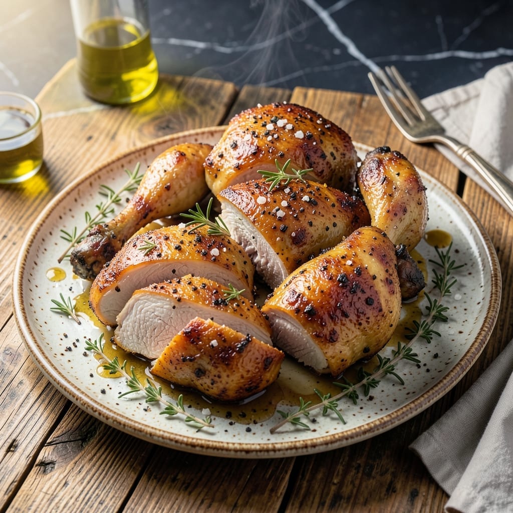 Roasted Cut Up Chicken Recipe: Herb-Infused Crispy Skin and Juicy Meat Roasted Cut Up Chicken Recipe: Herb-Infused Crispy Skin and Juicy Meat