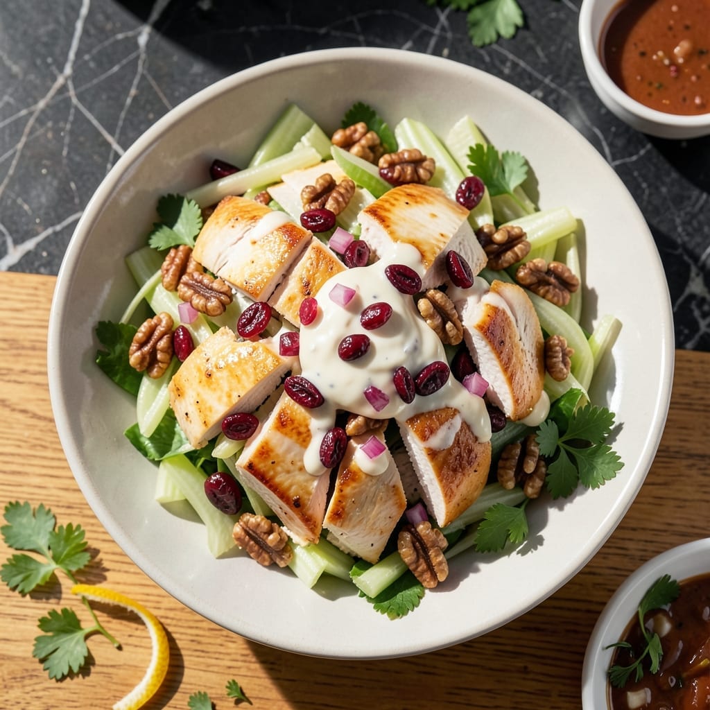 Chicken Salad Recipe With Craisins: Sweet-Tart Crunch in Every Bite