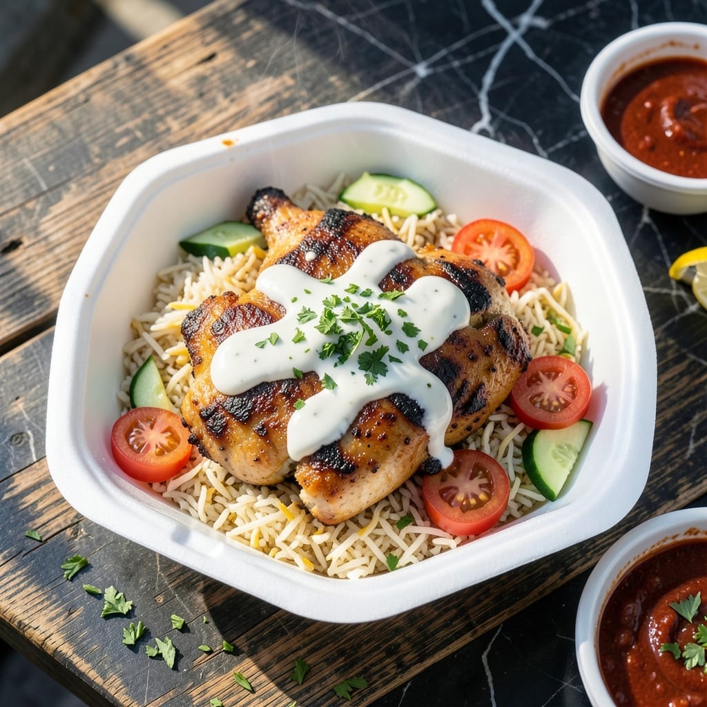 NY Halal Chicken and Rice Recipe: Authentic Cart-Style Flavors