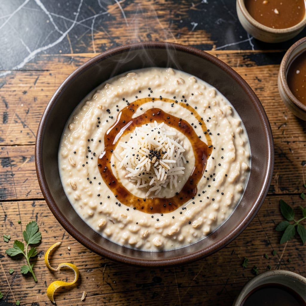Oatmeal Rice Recipe: Hearty Breakfast Porridge with Creamy Texture