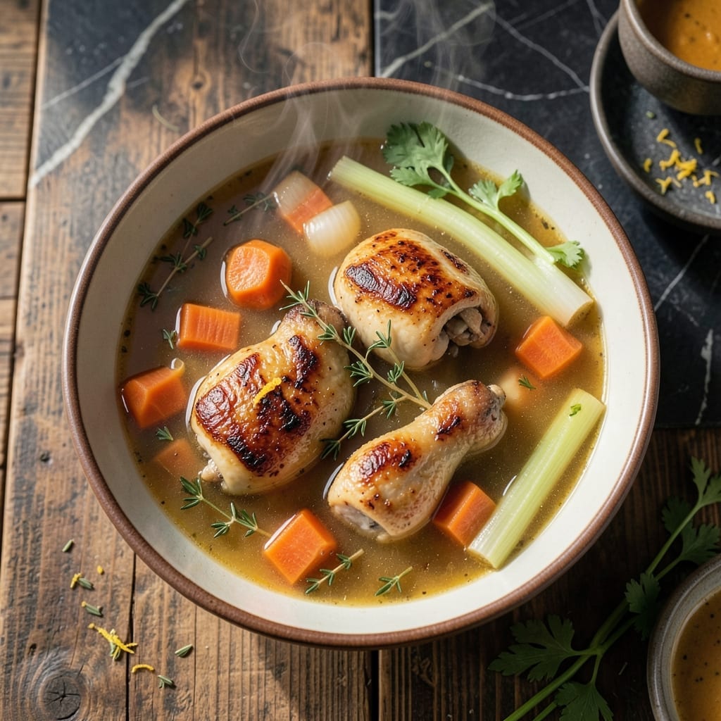 Chicken Soup Recipe: Immune-Boosting Herb-Infused Broth Chicken Soup Recipe: Immune-Boosting Herb-Infused Broth
