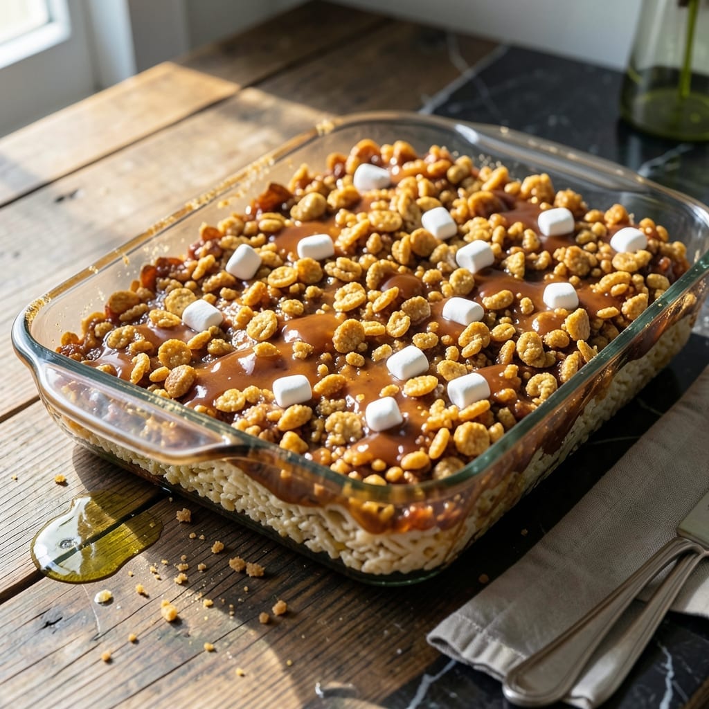 Golden Graham Rice Krispies Recipe: Crunchy Marshmallow Delight