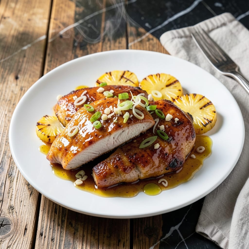 Chicken Waikiki Recipe: Tropical Pineapple Glazed Chicken