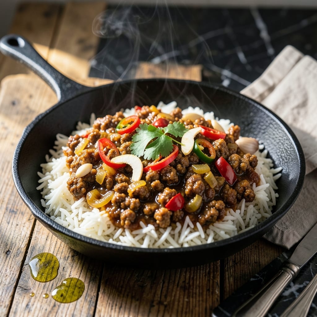 Keema Rice Recipe: Spiced Ground Meat and Fluffy Basmati Harmony Keema Rice Recipe: Spiced Ground Meat and Fluffy Basmati Harmony