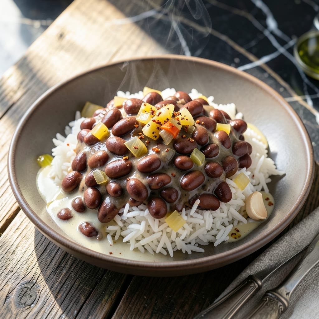 Haitian Red Beans and Rice With Coconut Milk Recipe: Island Spice Meets Creamy Depth Haitian Red Beans and Rice With Coconut Milk Recipe: Island Spice Meets Creamy Depth