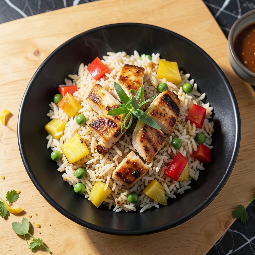 Hawaiian Chicken Fried Rice Recipe: Tropical Flavors in One Pan