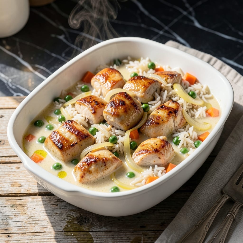 Chicken and Rice Hotdish Recipe: Midwestern Comfort in One Pan