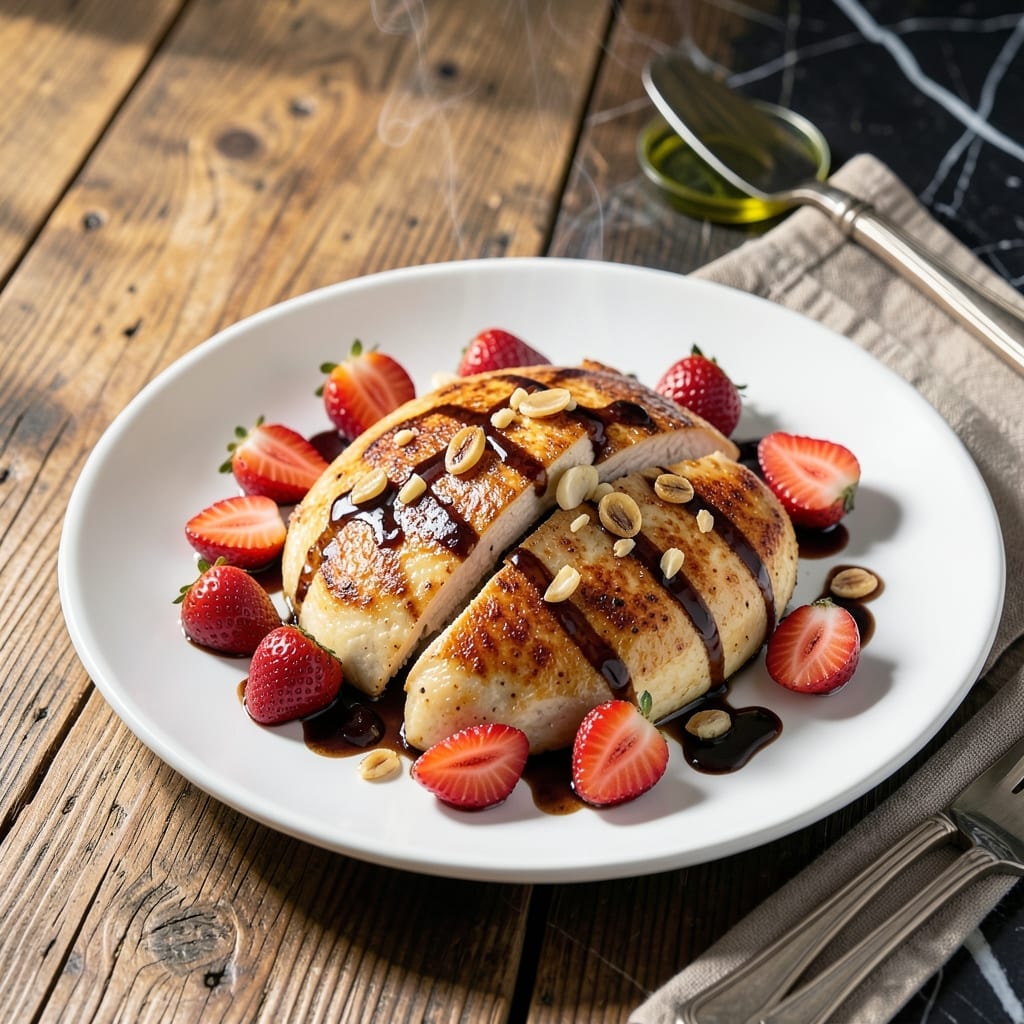 Strawberry Chicken Recipe: Sweet and Savory Glaze With Tender Bites Strawberry Chicken Recipe: Sweet and Savory Glaze With Tender Bites