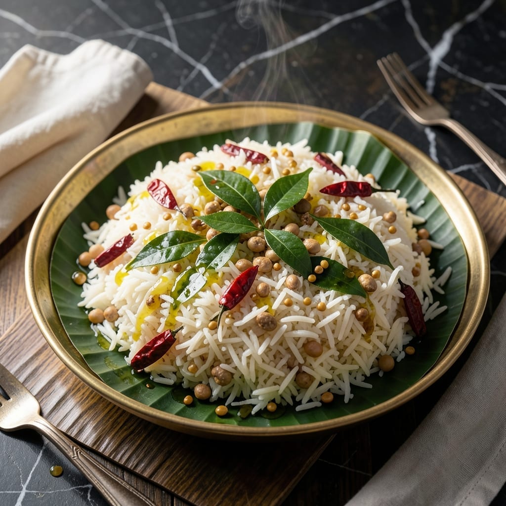 Karivepaku Rice Recipe: South Indian Herb-Infused Delight