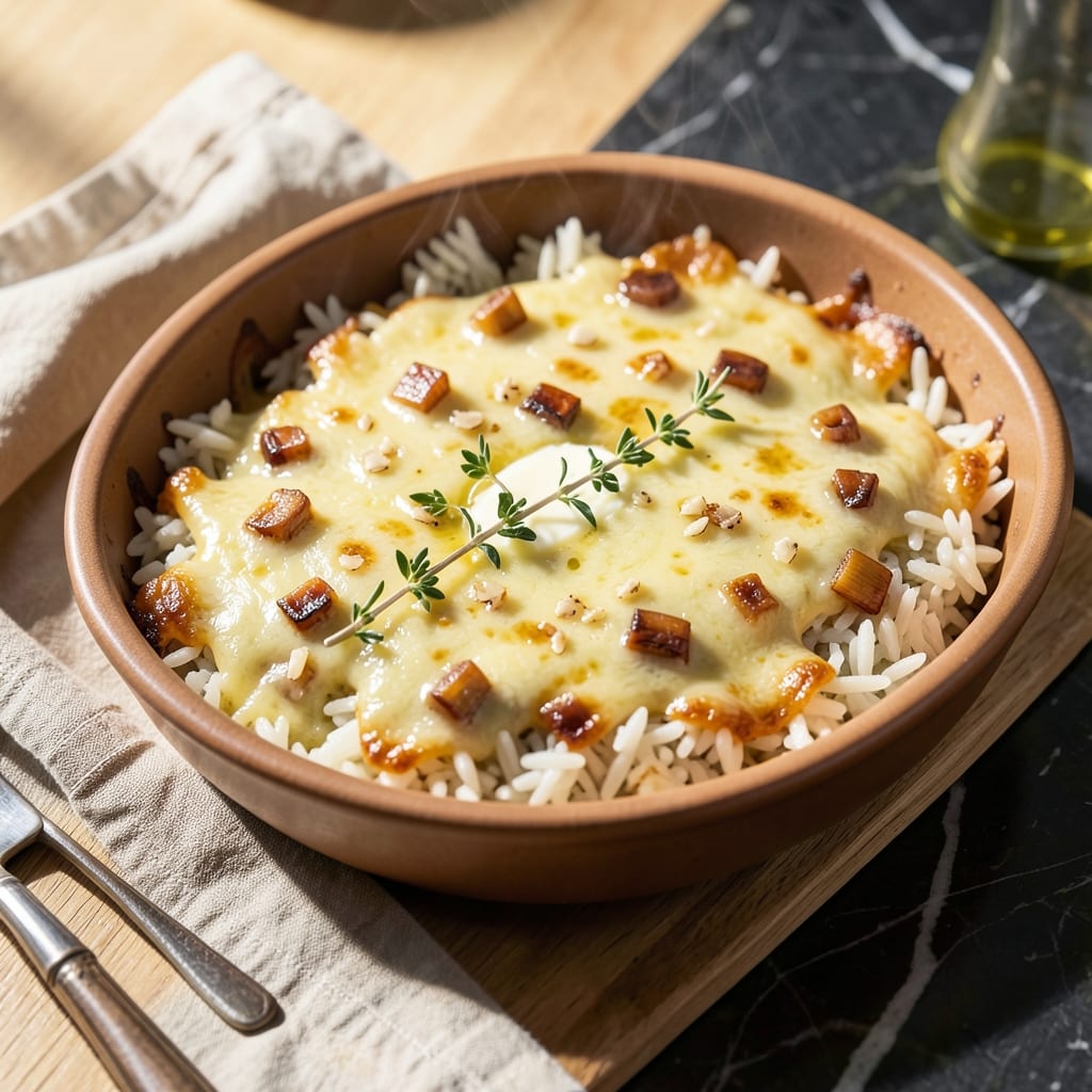 Gruyere Rice Recipe: Nutty Depth in a Creamy One-Pot Dish