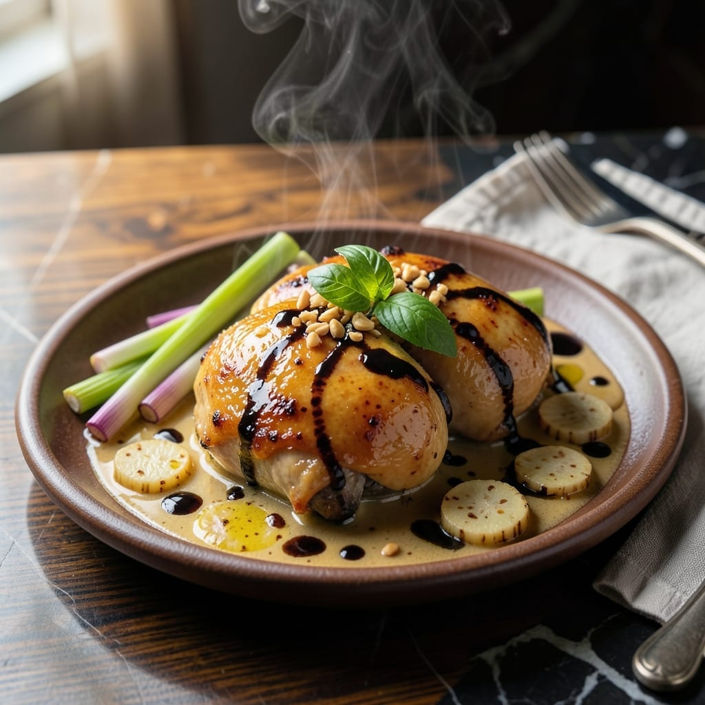 Cambodian Chicken Recipe: Lemongrass and Coconut Infused Delight