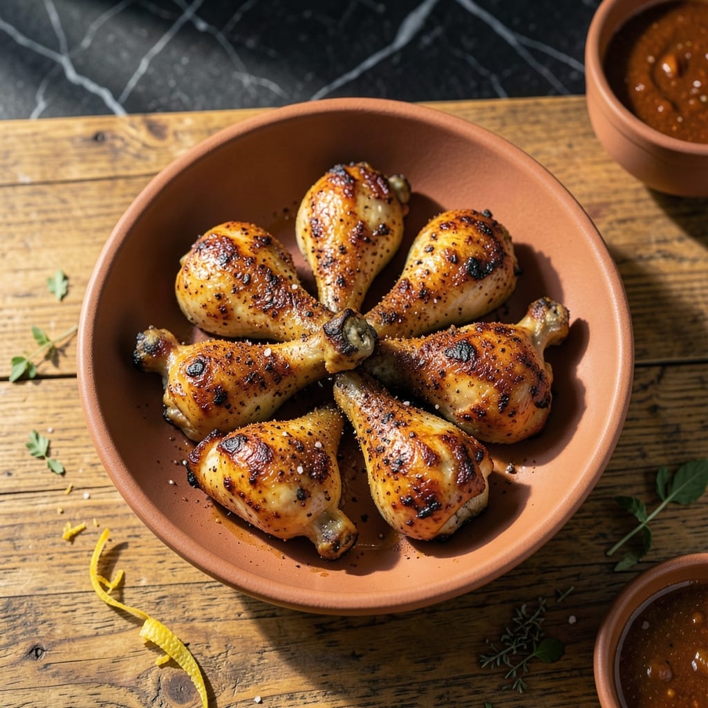 Grilled Chicken Legs: Smoky Char with Juicy Bite