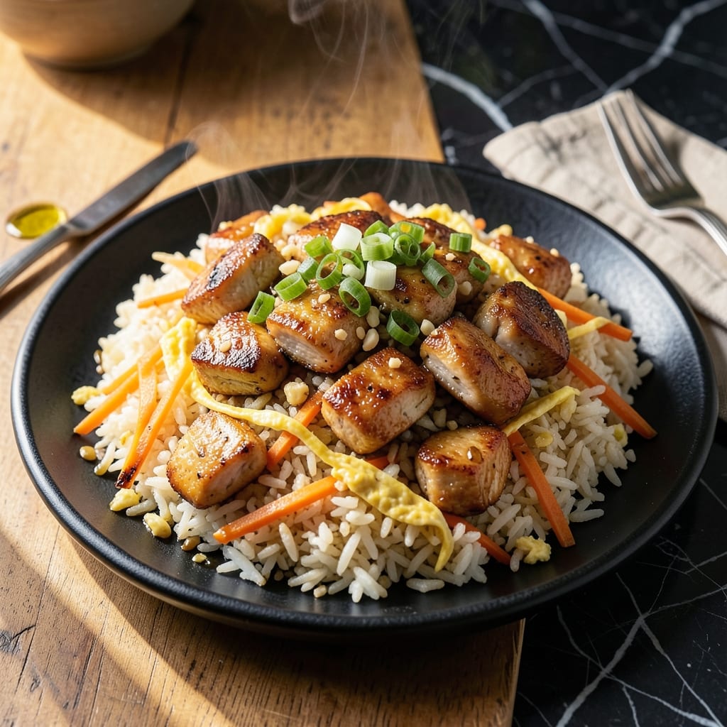 Chicken Fried Rice Recipe No Peas: Wok-Seared Savory Medley Without the Greens