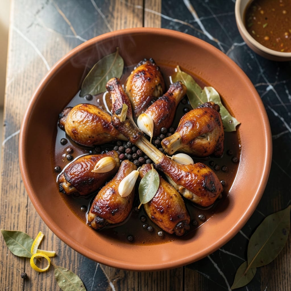 Filipino Recipe for Chicken Thighs: Adobo-Style Savory and Tangy Delight Filipino Recipe for Chicken Thighs: Adobo-Style Savory and Tangy Delight