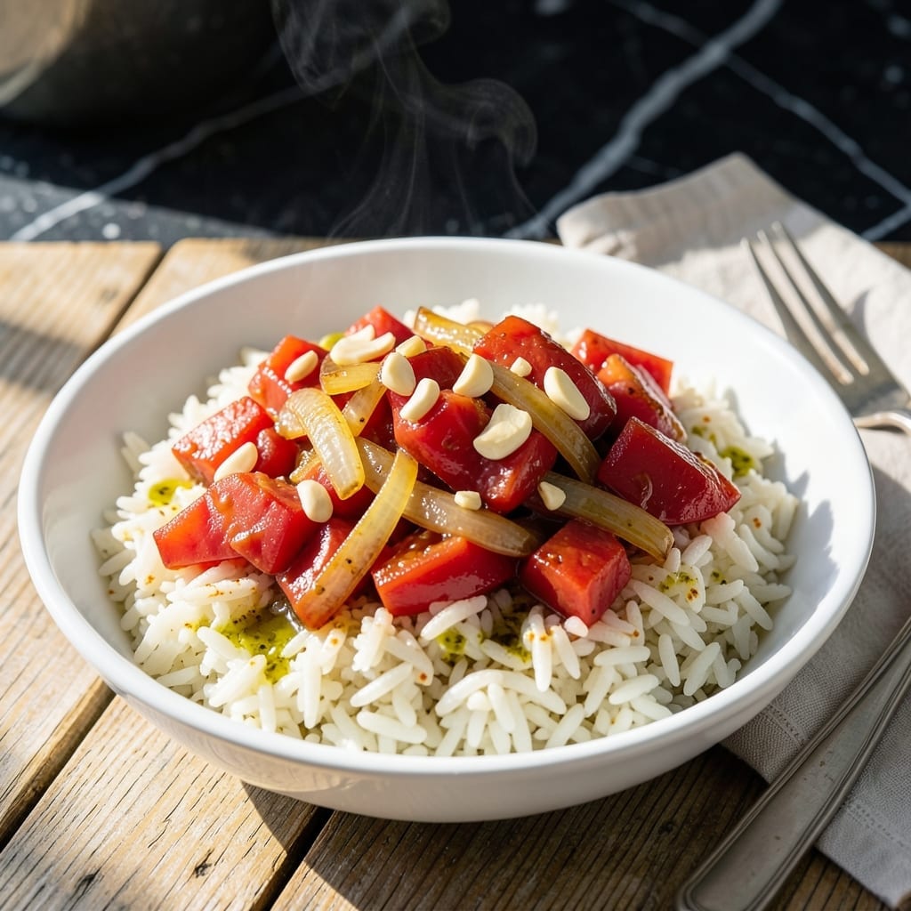 Instant Pot Tomato Rice Recipe: Fluffy Grains With Savory Depth