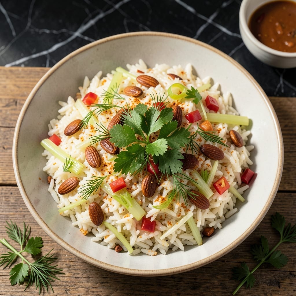 Rice Pilaf Salad Recipe: Toasted Nuts and Fresh Herbs Rice Pilaf Salad Recipe: Toasted Nuts and Fresh Herbs