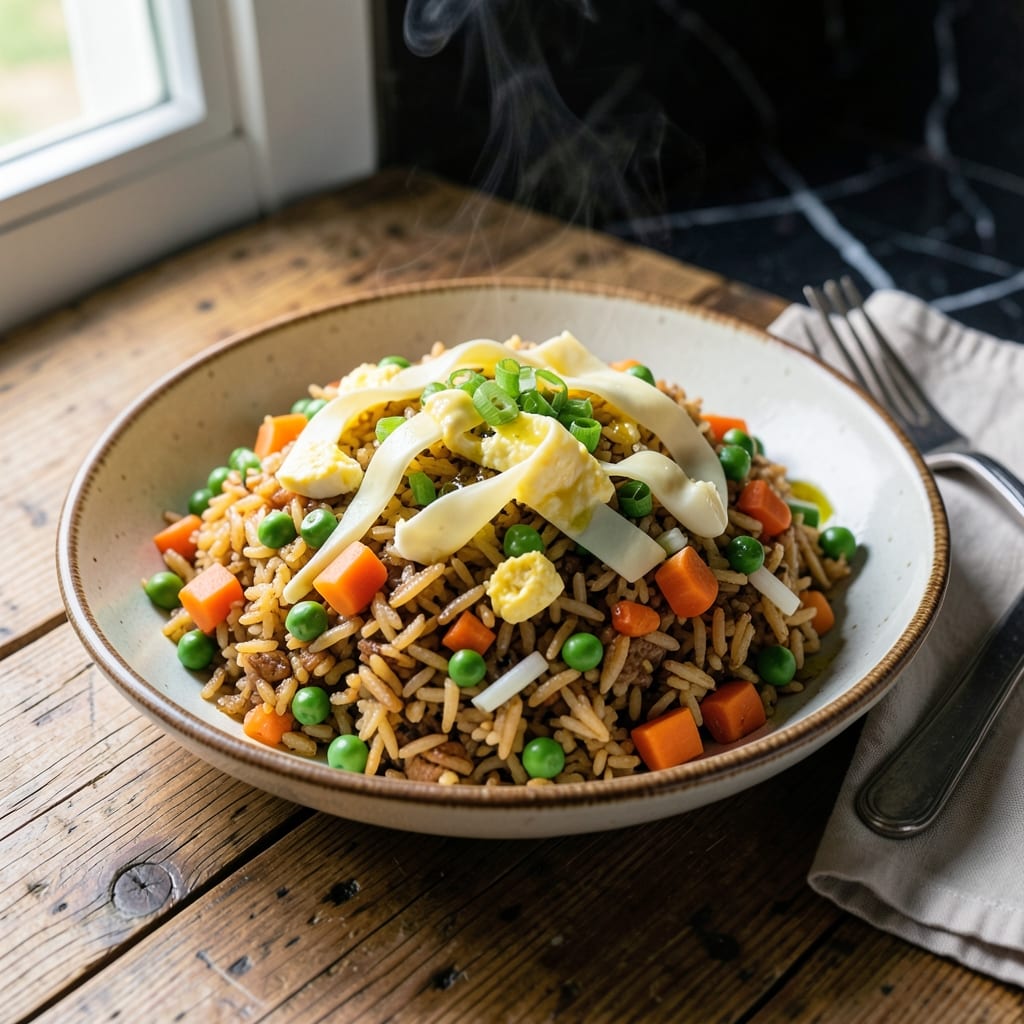 Fried Rice Recipe Ingredients: Wok-Charred Savory Bites with Garden Freshness