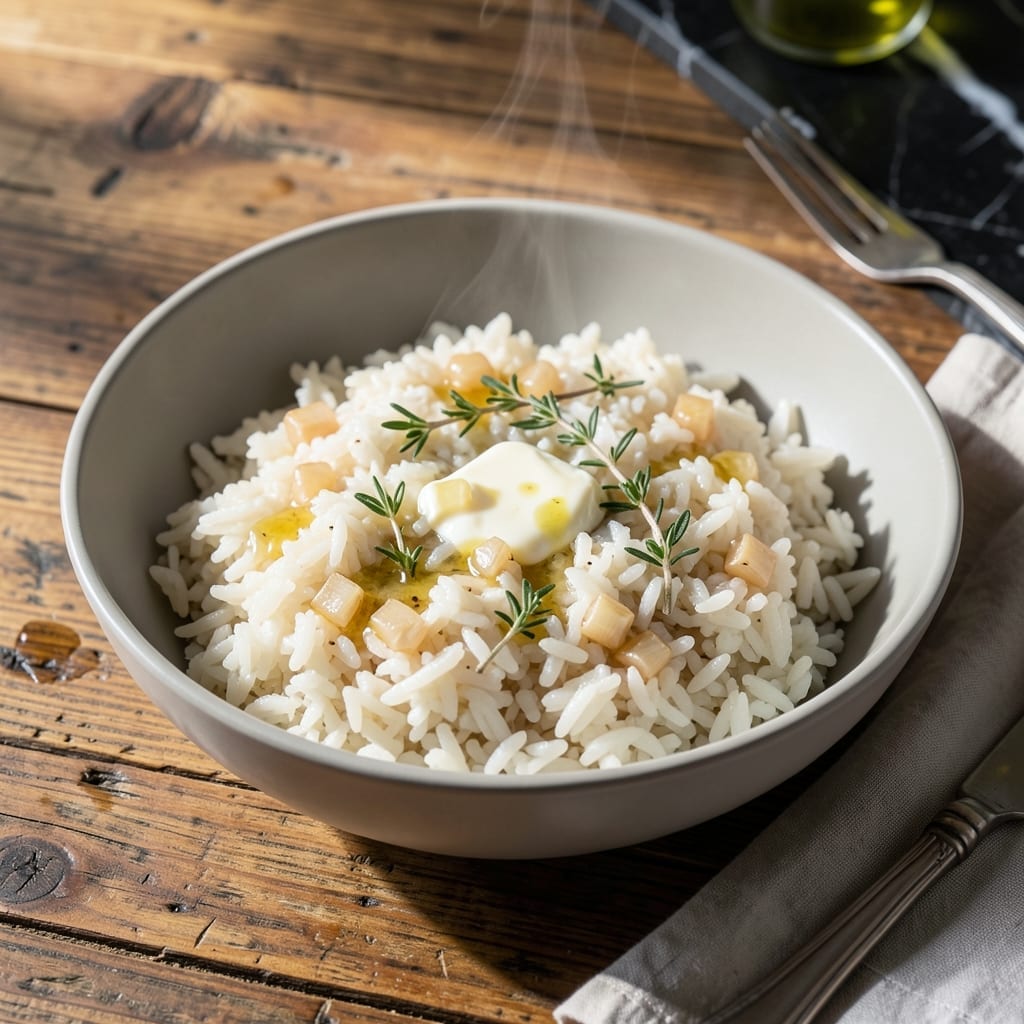 Recipe for Rice Dish to Serve With Chicken: Fluffy Grains With Herb-Infused Aromatics Recipe for Rice Dish to Serve With Chicken: Fluffy Grains With Herb-Infused Aromatics