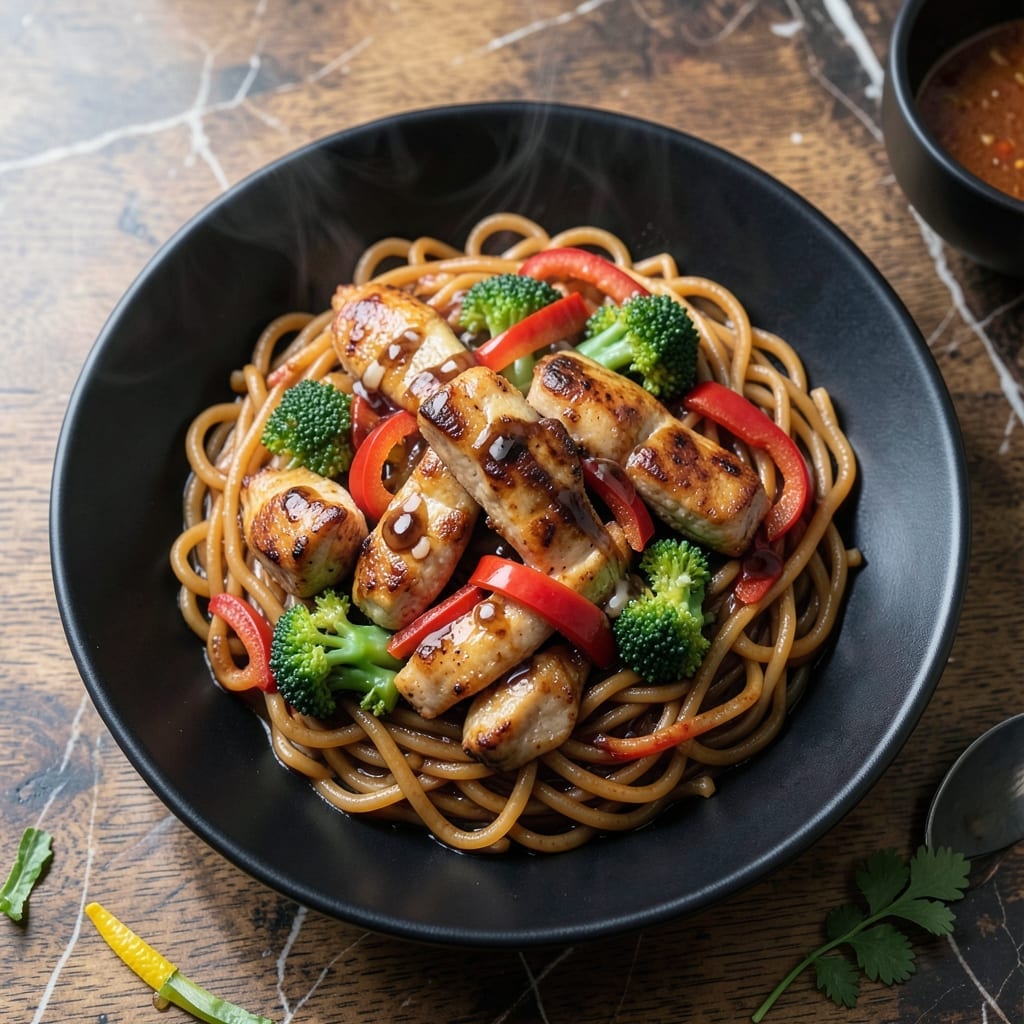 Chicken Pad See Ew Recipe: Stir-Fried Noodles With Chewy Texture Chicken Pad See Ew Recipe: Stir-Fried Noodles With Chewy Texture