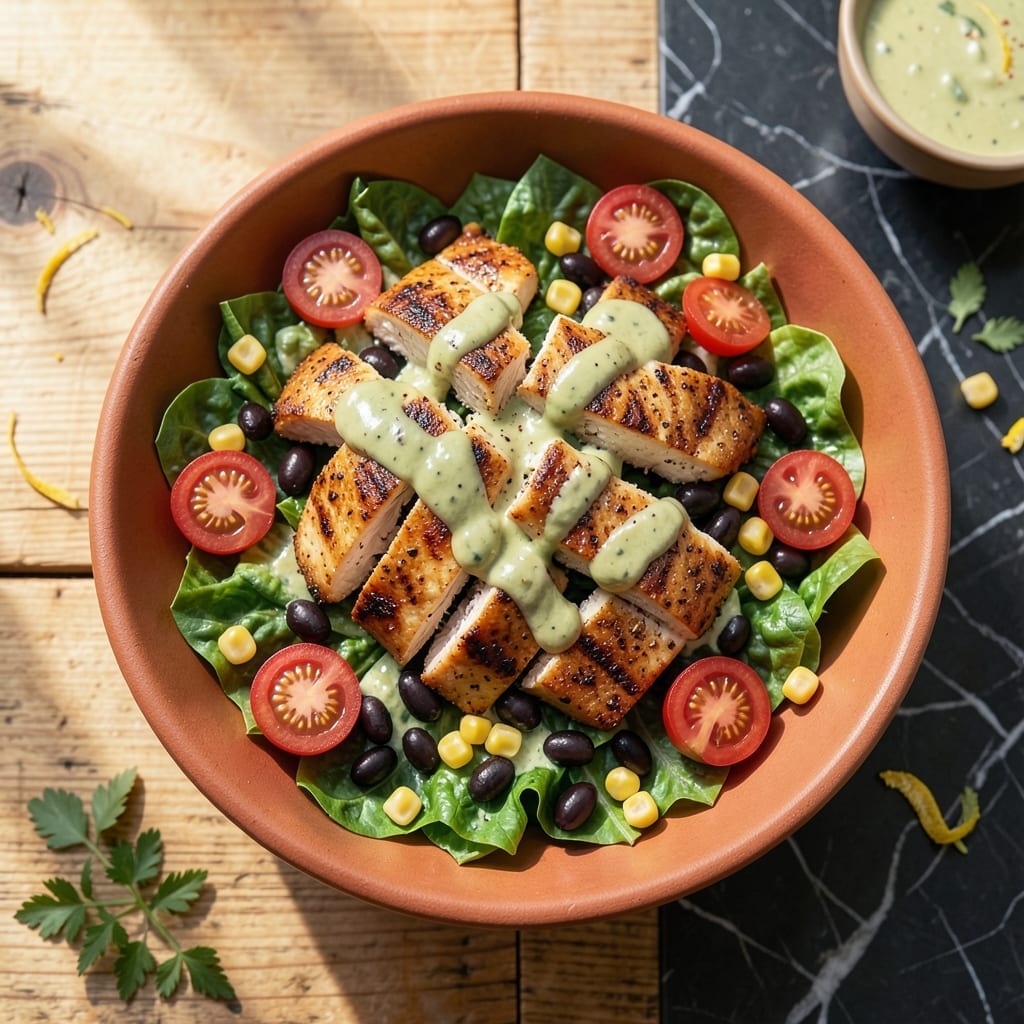 Chicken Taco Salad Recipe: Tex-Mex Crunch in Every Bowl Chicken Taco Salad Recipe: Tex-Mex Crunch in Every Bowl