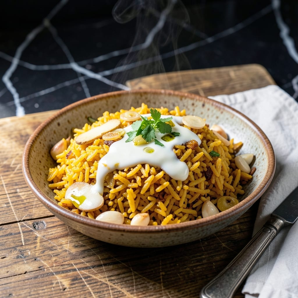 Jon Jon Rice Recipe: Fragrant Coconut and Turmeric Infused Grains