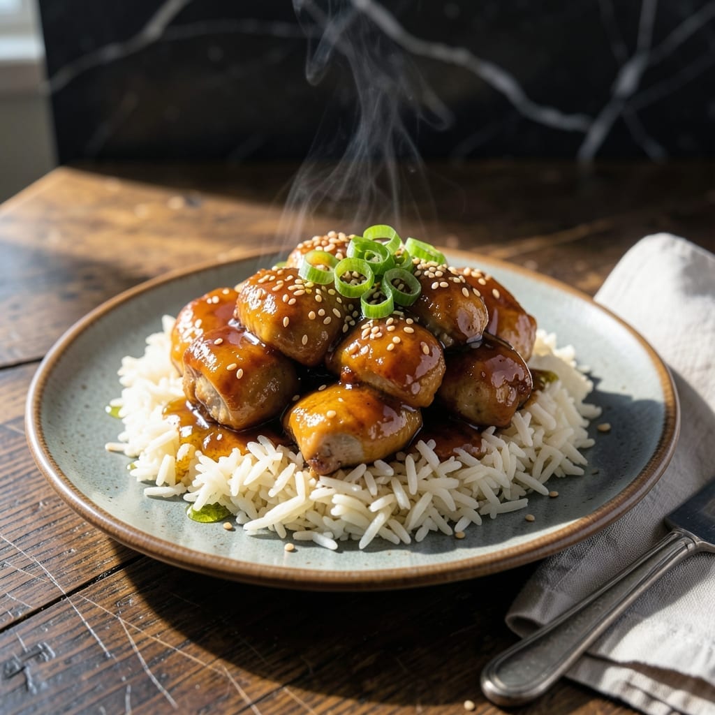 Sesame Chicken And Rice Recipe: Wok-Tossed Sweet and Savory Delight