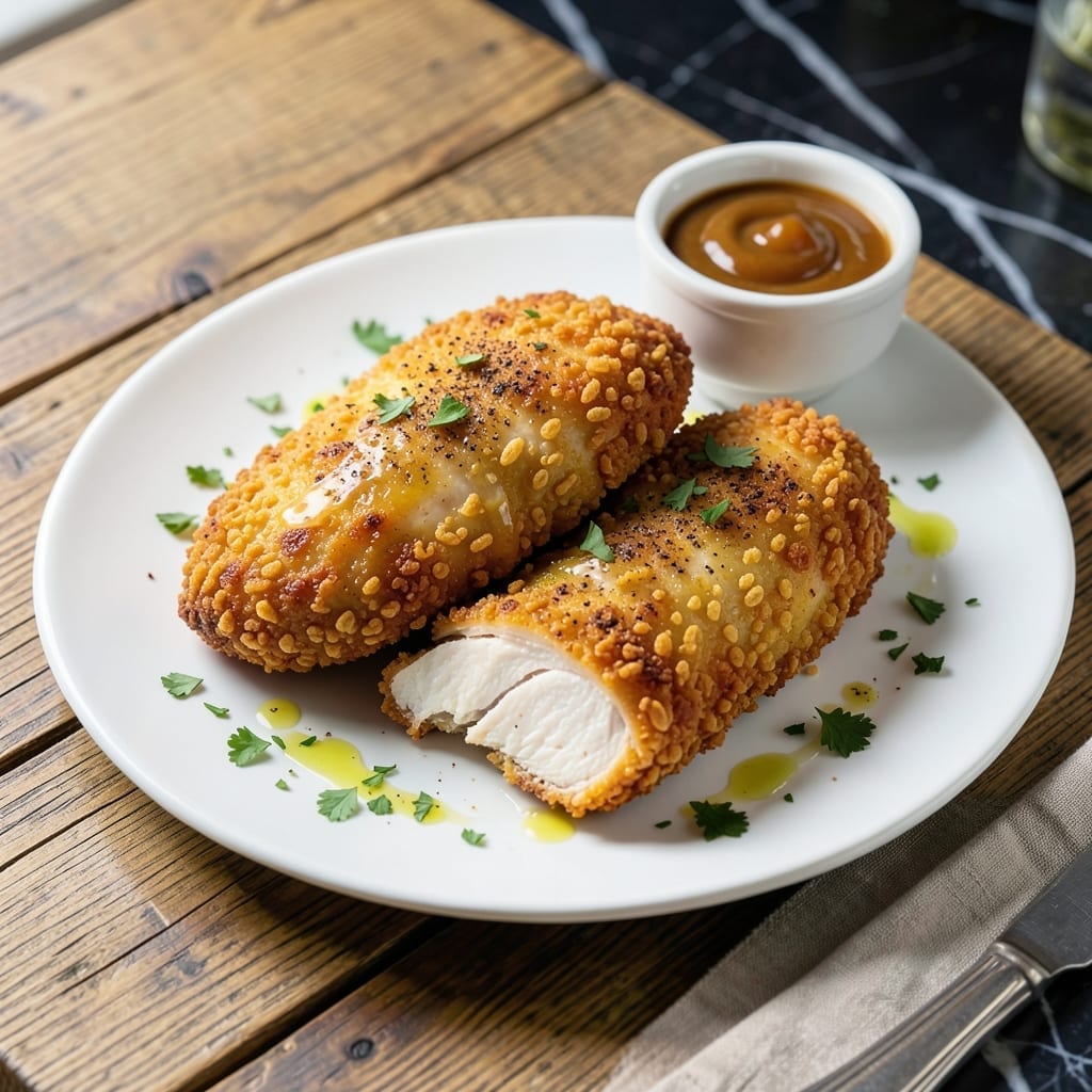 Rice Krispie Baked Chicken Recipe: Crunchy Coating With Golden Finish