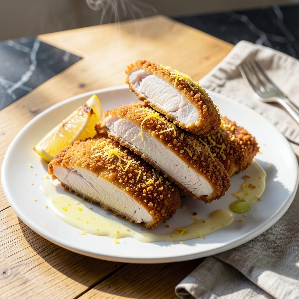 Crunchy Lemon Chicken Recipe: Citrus-Kissed Crispiness Without Deep Frying