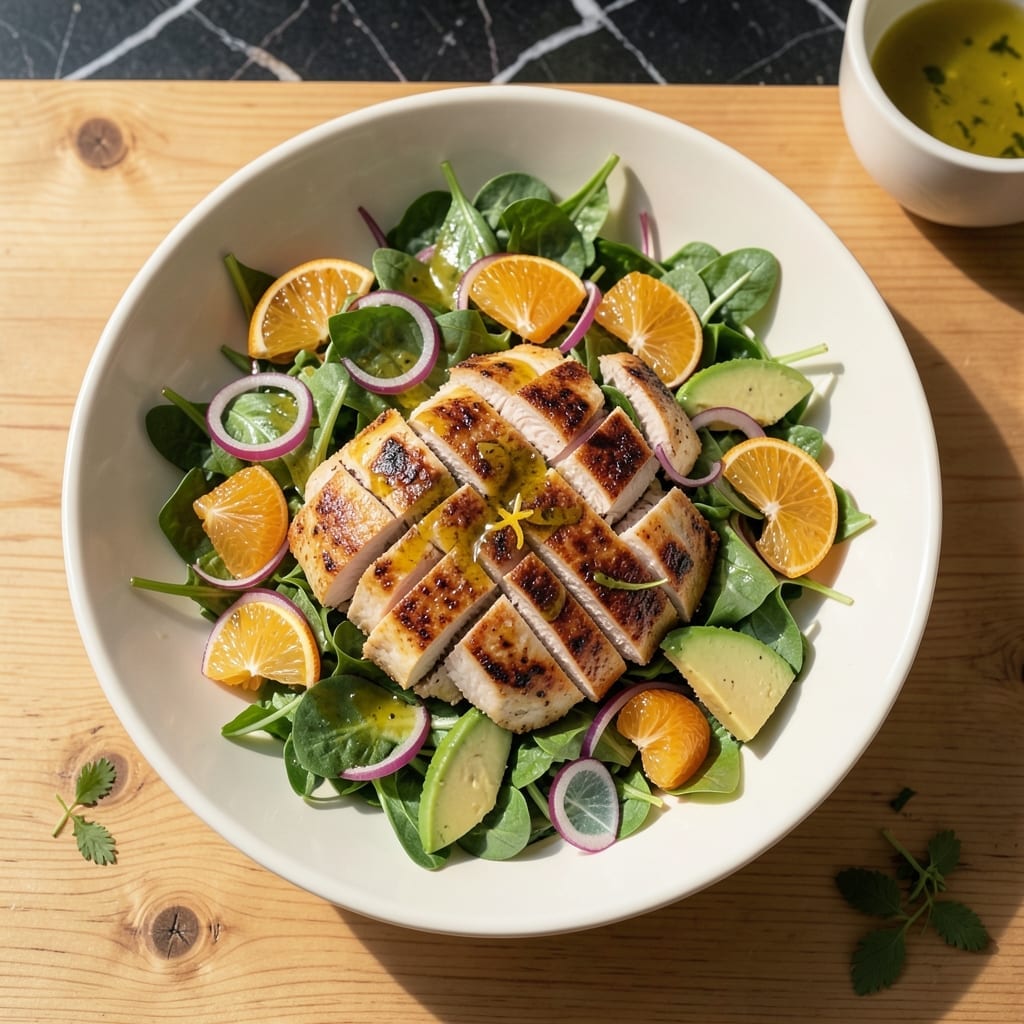 Chicken and Orange Salad Recipe: Zesty Citrus Crunch in Every Bite Chicken and Orange Salad Recipe: Zesty Citrus Crunch in Every Bite