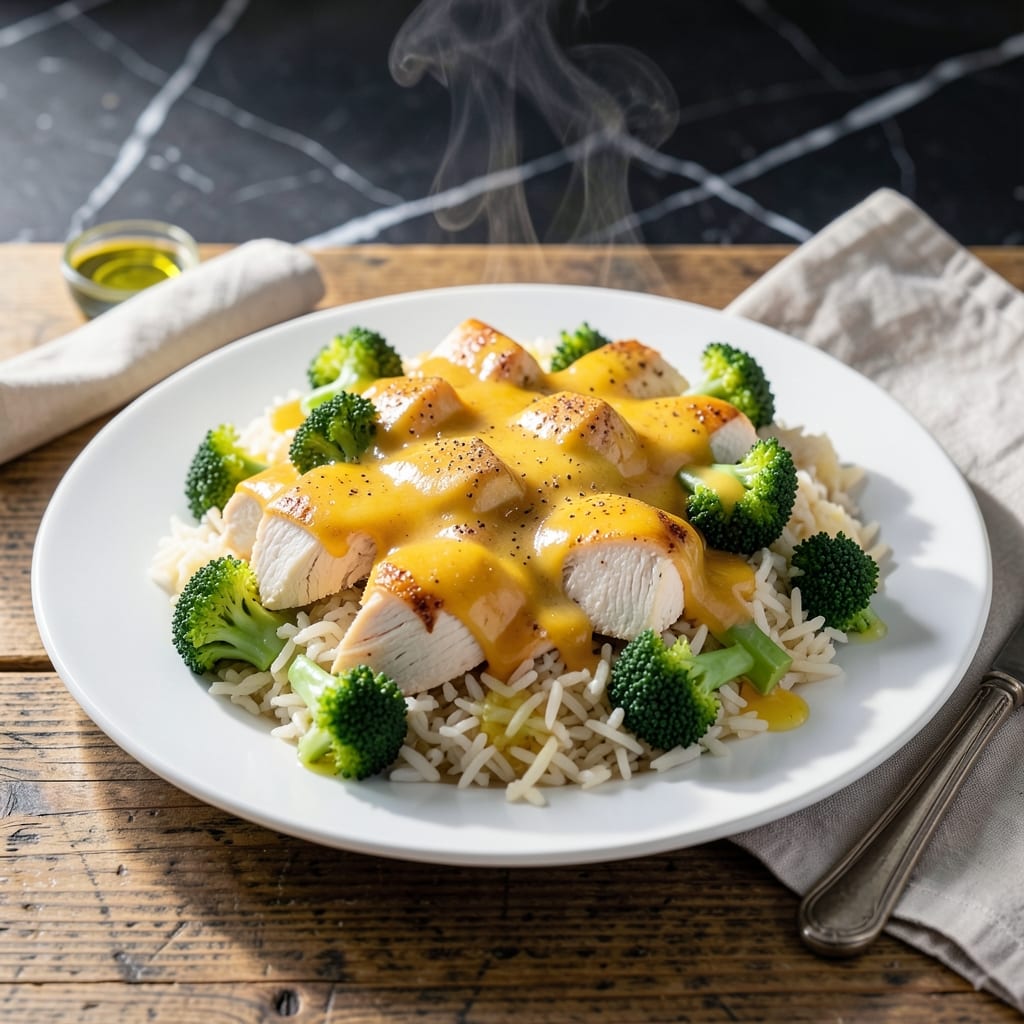Knorr Cheddar Broccoli Rice With Chicken Recipe Crock Pot: Set-and-Forget Creamy One-Pot Dinner